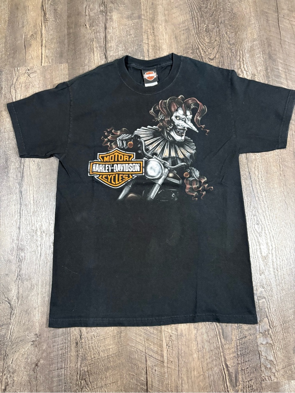HARLEY DAVIDSON Vintage Bird Mask Mens Shirt